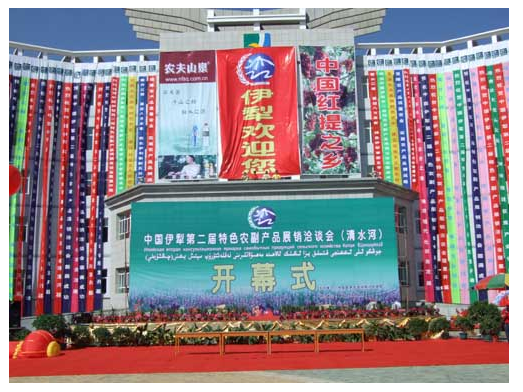 中国伊犁第二届特色农副产品展销洽谈会(清水河)开幕式